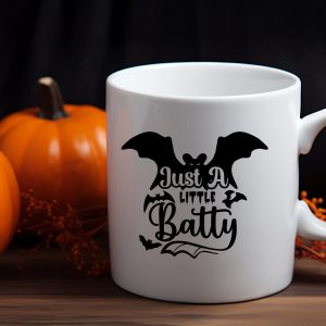 Halloween Mugs Batty