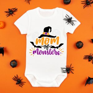 Halloween Baby mom of monsters