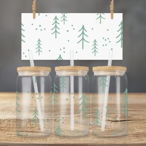 Christmas Glass Tumbler Tree