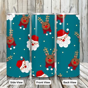 Christmas Tumbler Reindeer