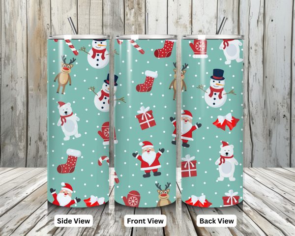 Christmas Tumbler Green