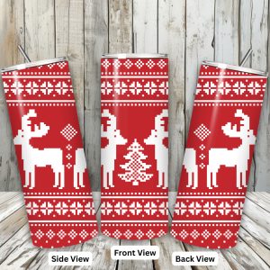 Christmas Tumbler Red