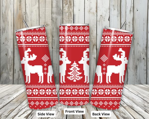 Christmas Tumbler Red