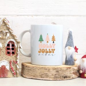 Christmas Mug Holly Jolly