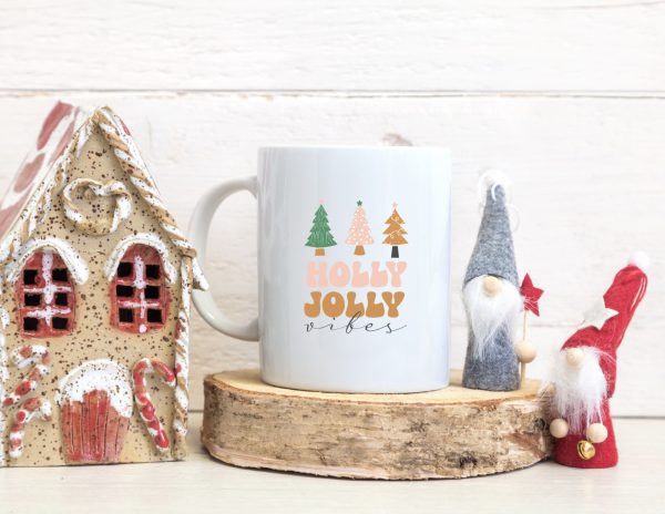 Christmas Mug Holly Jolly